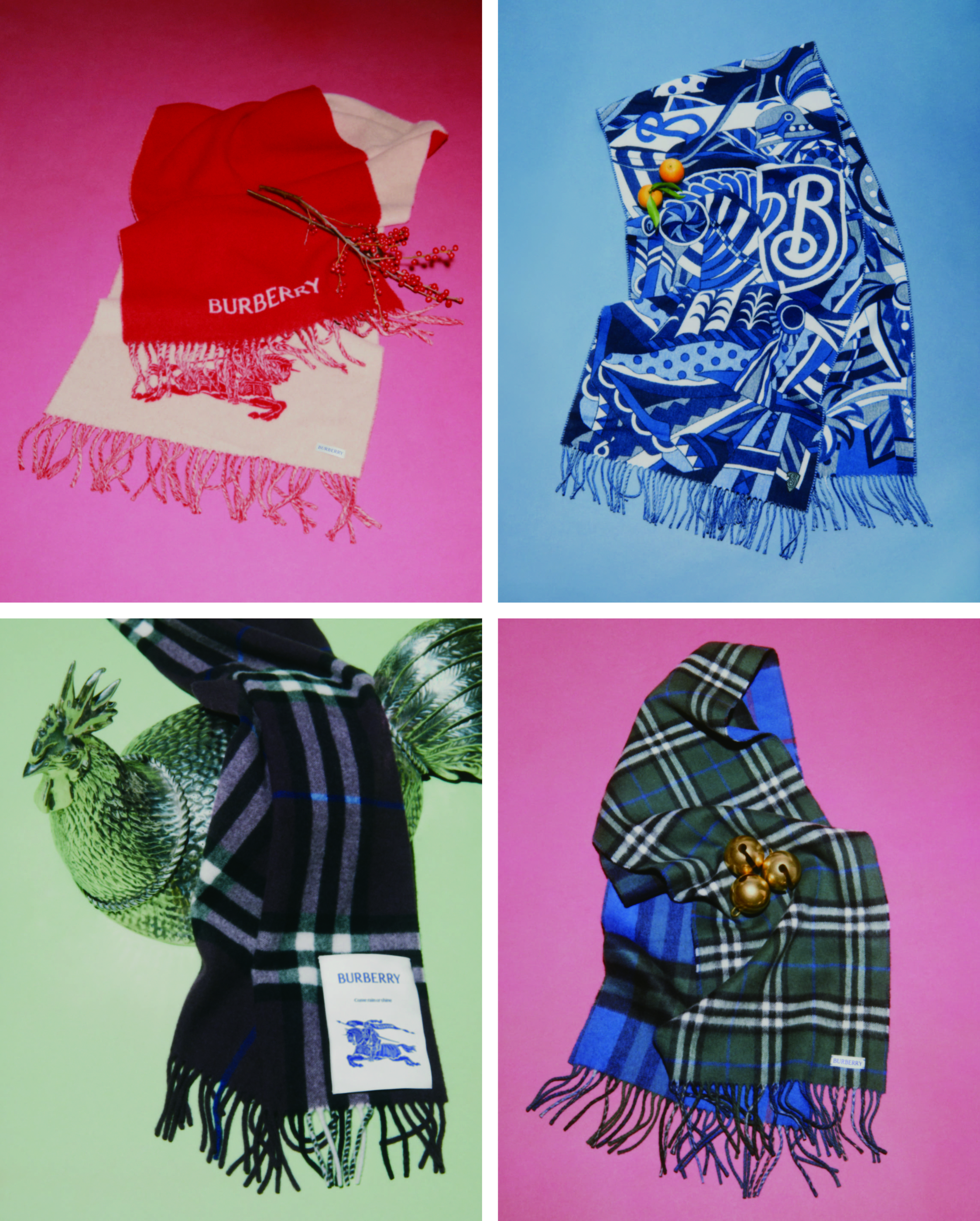 버버리 캐시미어 스카프 